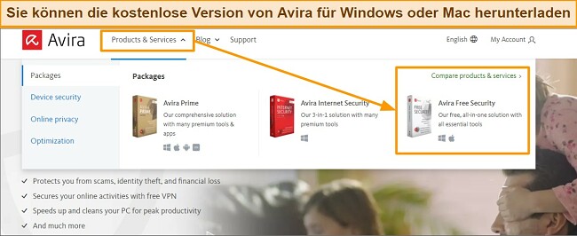 Avira Antivirus-Überprüfung und Avira Free Security-Download