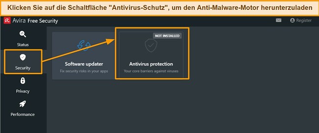 Avira Antivirus Bewertung - Aktualisierung der Malware-Engine