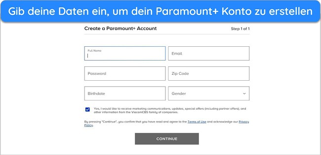 Wie man Paramount Plus von überall aus sieht - Erstellen Sie eine Paramount Plus-Konto-Seite